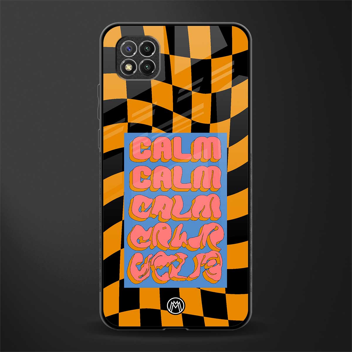 calm glass case for poco c3 image