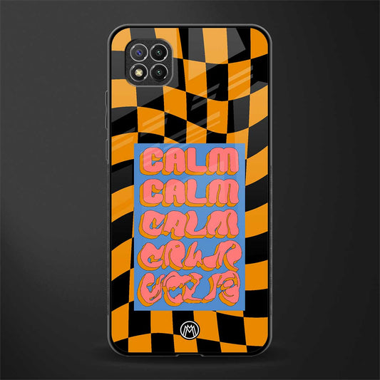 calm glass case for poco c3 image