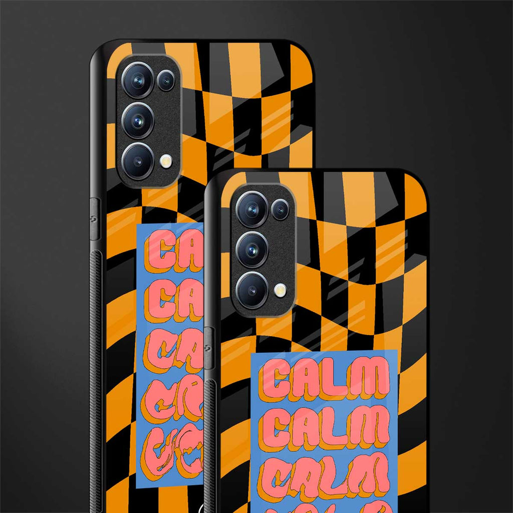 calm glass case for oppo reno 5 pro image-2