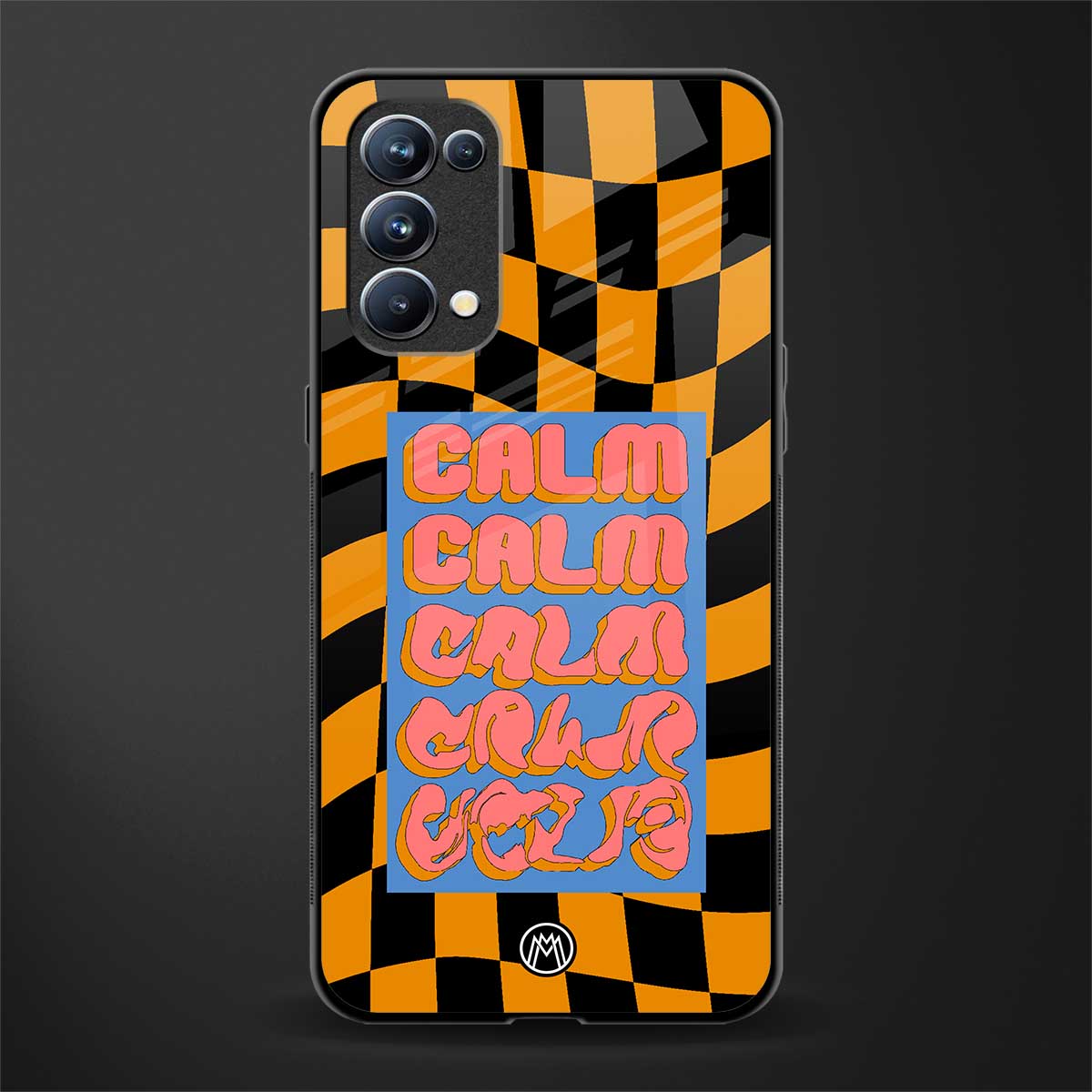 calm glass case for oppo reno 5 pro image