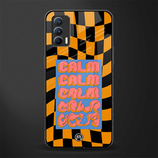 calm glass case for realme x7 image