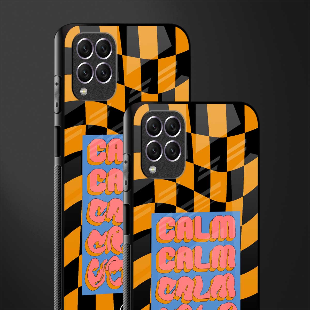 calm glass case for samsung galaxy f62 image-2