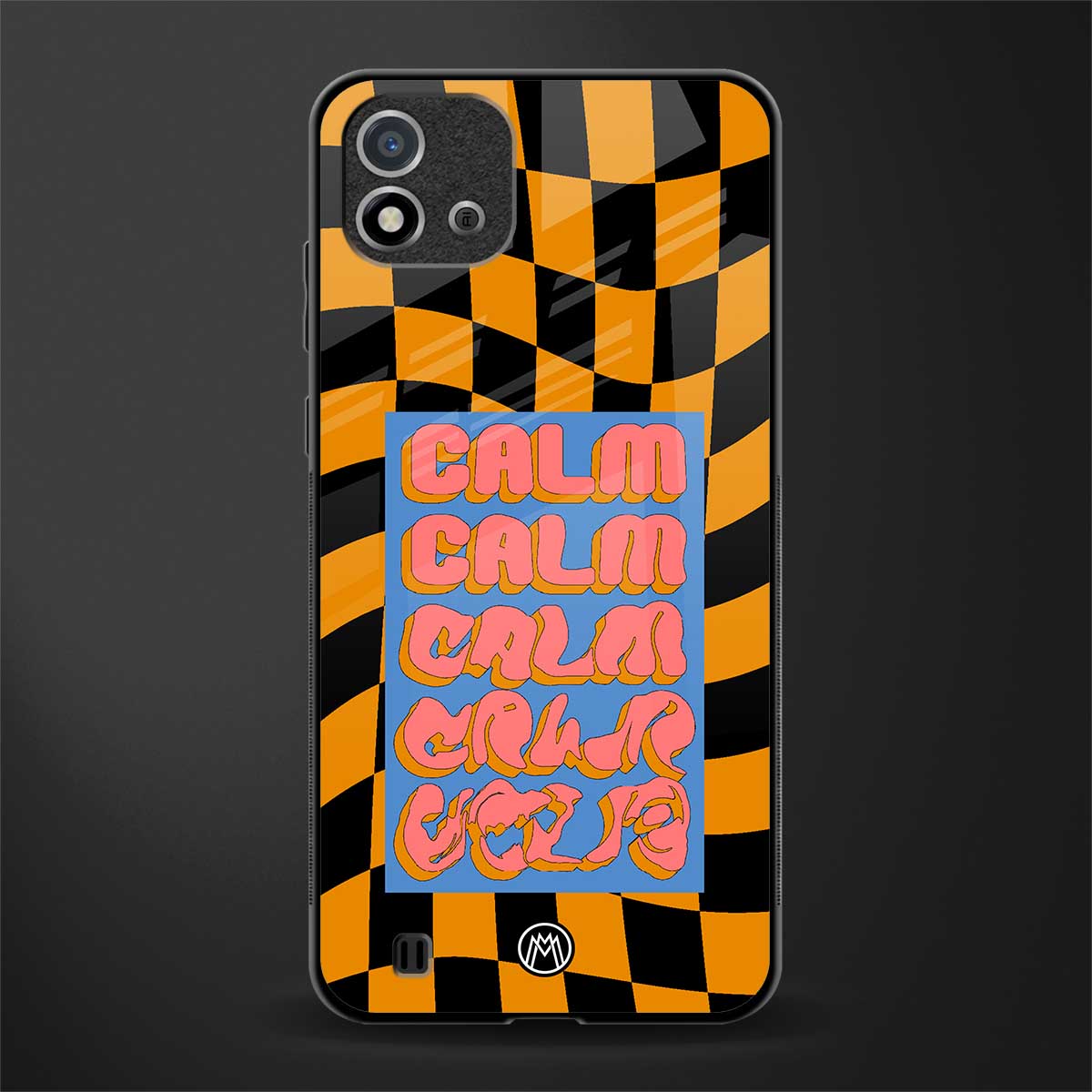 calm glass case for realme c20 image