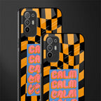 calm glass case for oppo f19 pro plus image-2