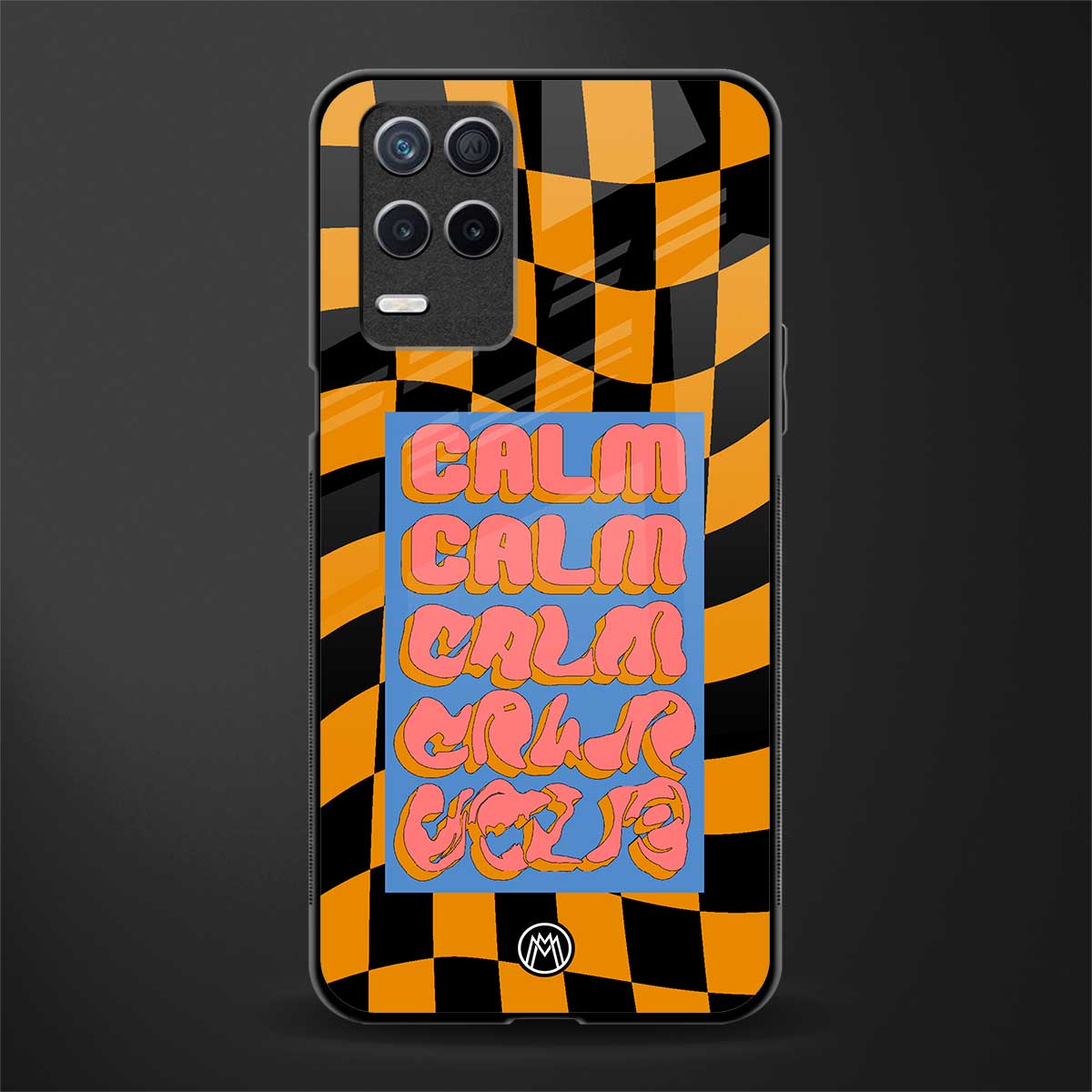 calm glass case for realme 8 5g image