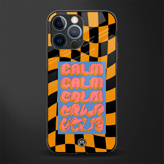 calm glass case for iphone 12 pro image