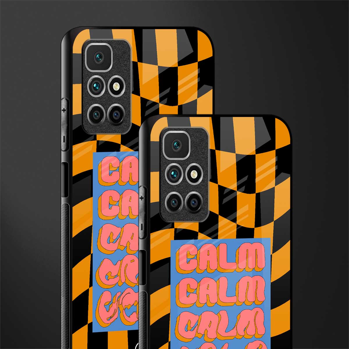 calm glass case for redmi 10 prime image-2