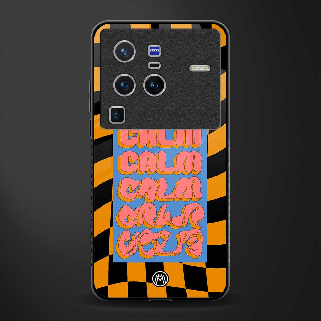 calm glass case for vivo x80 pro 5g image