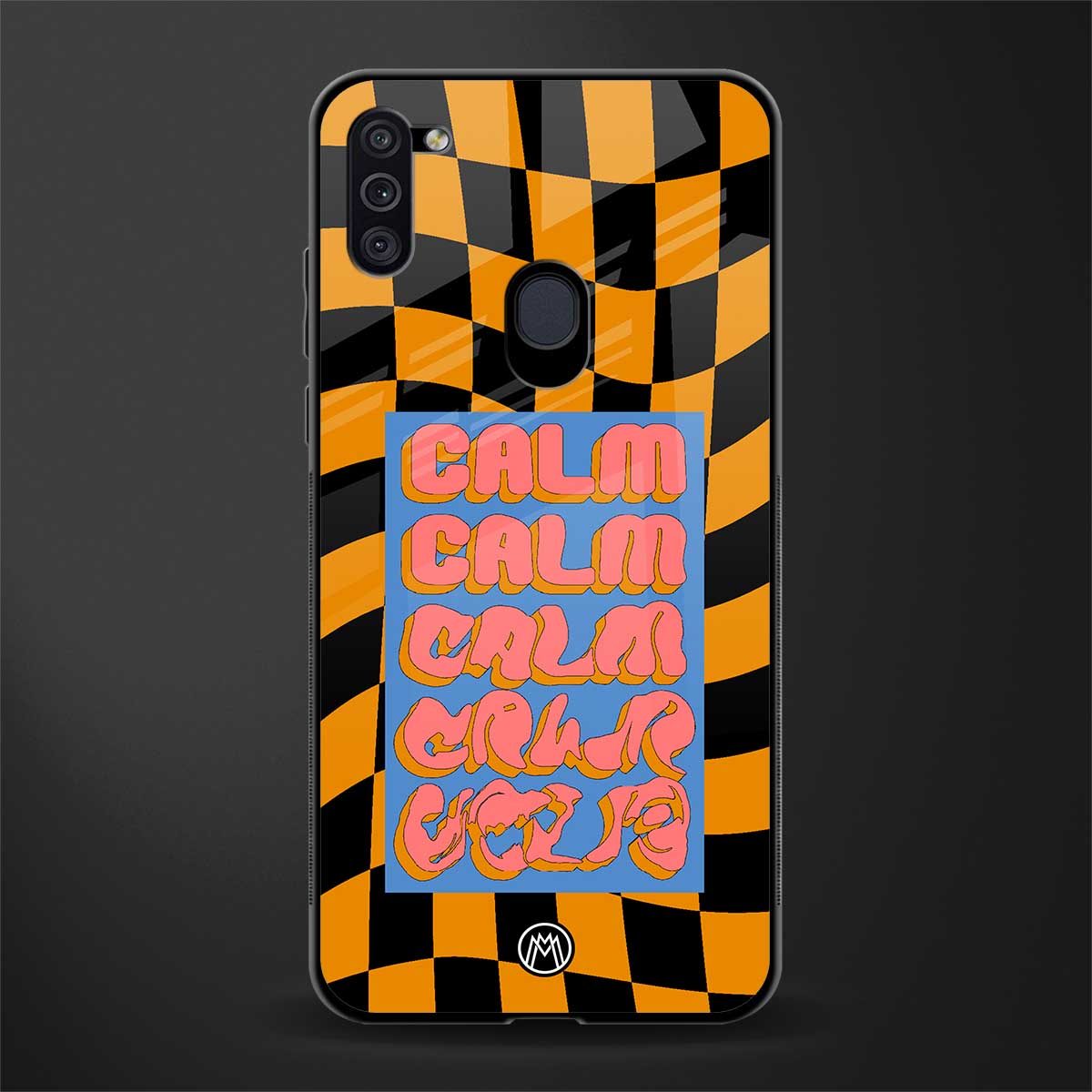 calm glass case for samsung galaxy m11 image