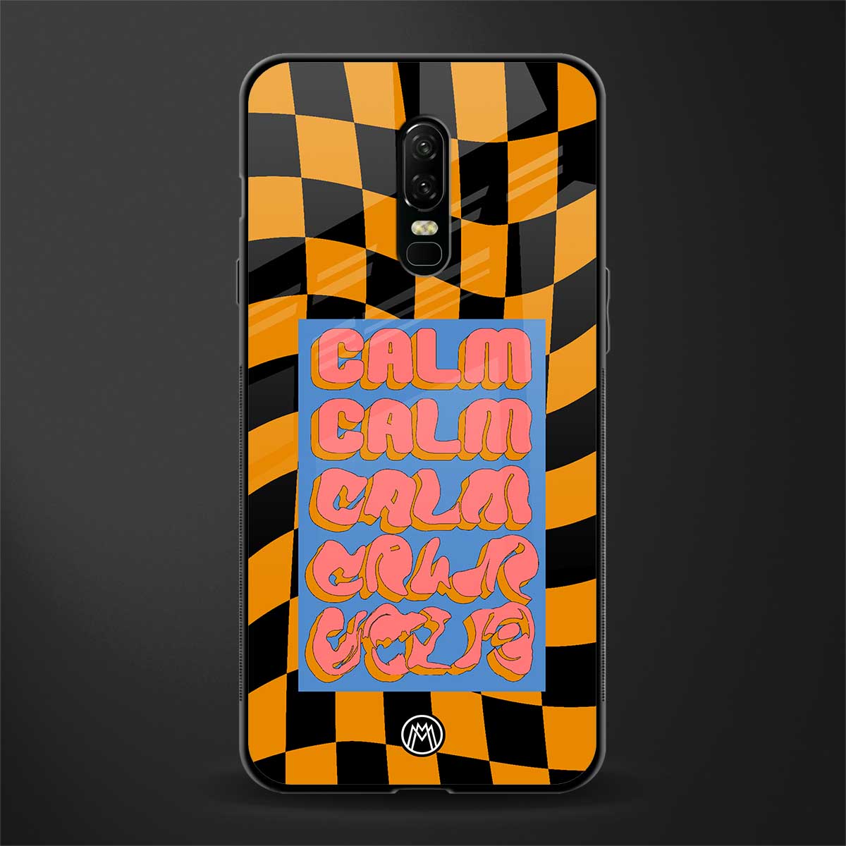 calm glass case for oneplus 6 image