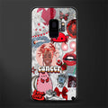 cancer aesthetic collage glass case for samsung galaxy s9 image