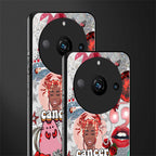 cancer aesthetic collage back phone cover | glass case for realme 11 pro 5g