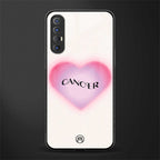 cancer minimalistic glass case for oppo reno 3 pro image