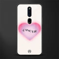cancer minimalistic glass case for oppo f11 pro image