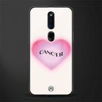 cancer minimalistic glass case for oppo f11 pro image