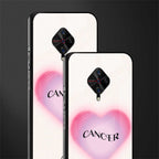 cancer minimalistic glass case for vivo s1 pro image-2