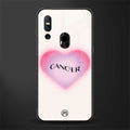 cancer minimalistic glass case for vivo v15 image