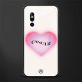 cancer minimalistic glass case for vivo v15 pro image