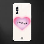 cancer minimalistic glass case for vivo v15 pro image