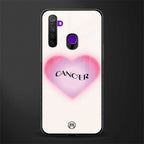 cancer minimalistic glass case for realme 5 pro image