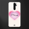 cancer minimalistic glass case for redmi note 8 pro image