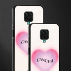 cancer minimalistic glass case for redmi note 9 pro image-2