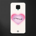 cancer minimalistic glass case for poco m2 pro image