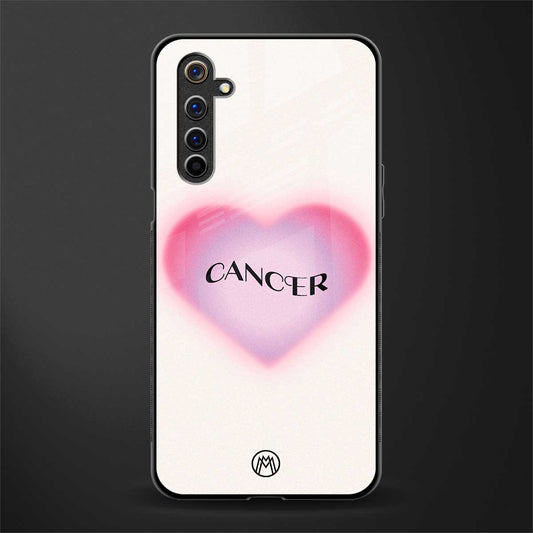 cancer minimalistic glass case for realme 6i image