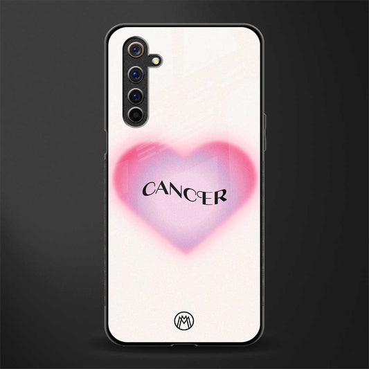 cancer minimalistic glass case for realme 6 pro image