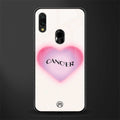 cancer minimalistic glass case for redmi note 7s image