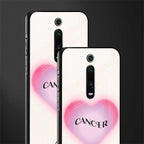 cancer minimalistic glass case for redmi k20 pro image-2