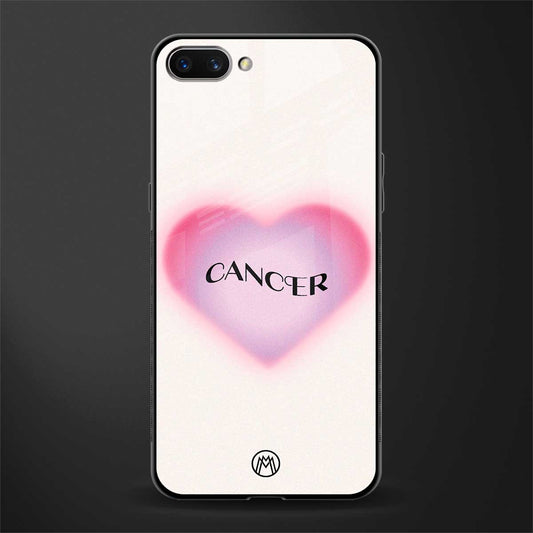 cancer minimalistic glass case for realme c1 image