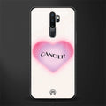 cancer minimalistic glass case for oppo a9 2020 image