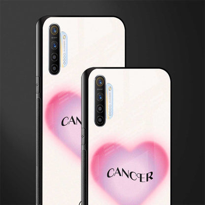 cancer minimalistic glass case for realme xt image-2