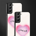cancer minimalistic glass case for samsung galaxy s21 fe 5g image-2