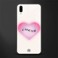 cancer minimalistic glass case for vivo v11 pro image
