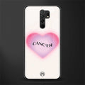 cancer minimalistic glass case for redmi 9 prime image