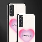 cancer minimalistic glass case for oppo reno 4 pro image-2