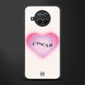 cancer minimalistic glass case for mi 10i image