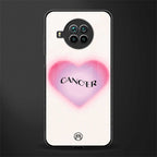 cancer minimalistic glass case for mi 10i image