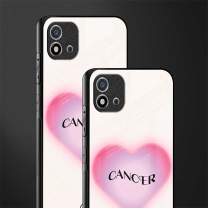 cancer minimalistic glass case for realme c20 image-2