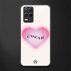 cancer minimalistic glass case for realme narzo 30 5g image