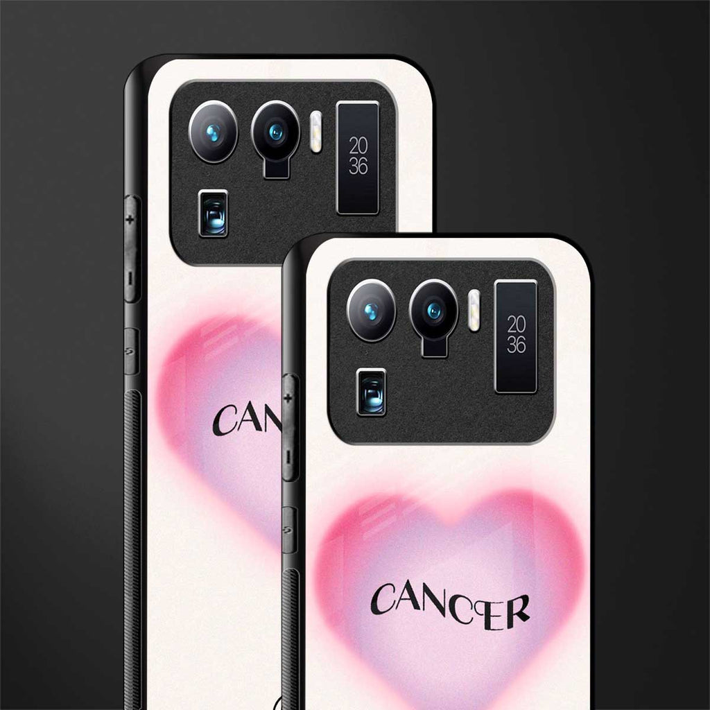 cancer minimalistic glass case for mi 11 ultra 5g image-2