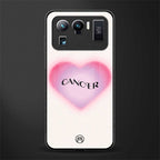 cancer minimalistic glass case for mi 11 ultra 5g image