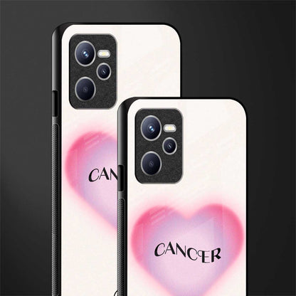 cancer minimalistic glass case for realme c35 image-2