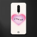 cancer minimalistic glass case for oneplus 7 pro image