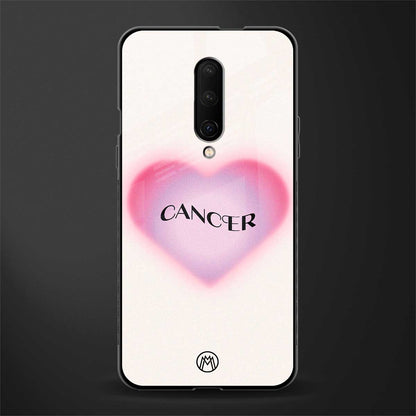 cancer minimalistic glass case for oneplus 7 pro image