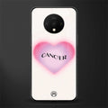 cancer minimalistic glass case for oneplus 7t image