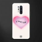 cancer minimalistic glass case for oneplus 8 pro image