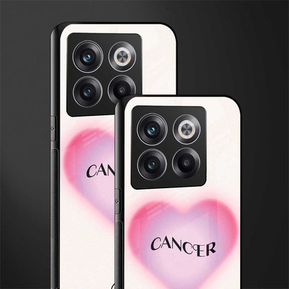 cancer minimalistic back phone cover | glass case for oneplus 10t